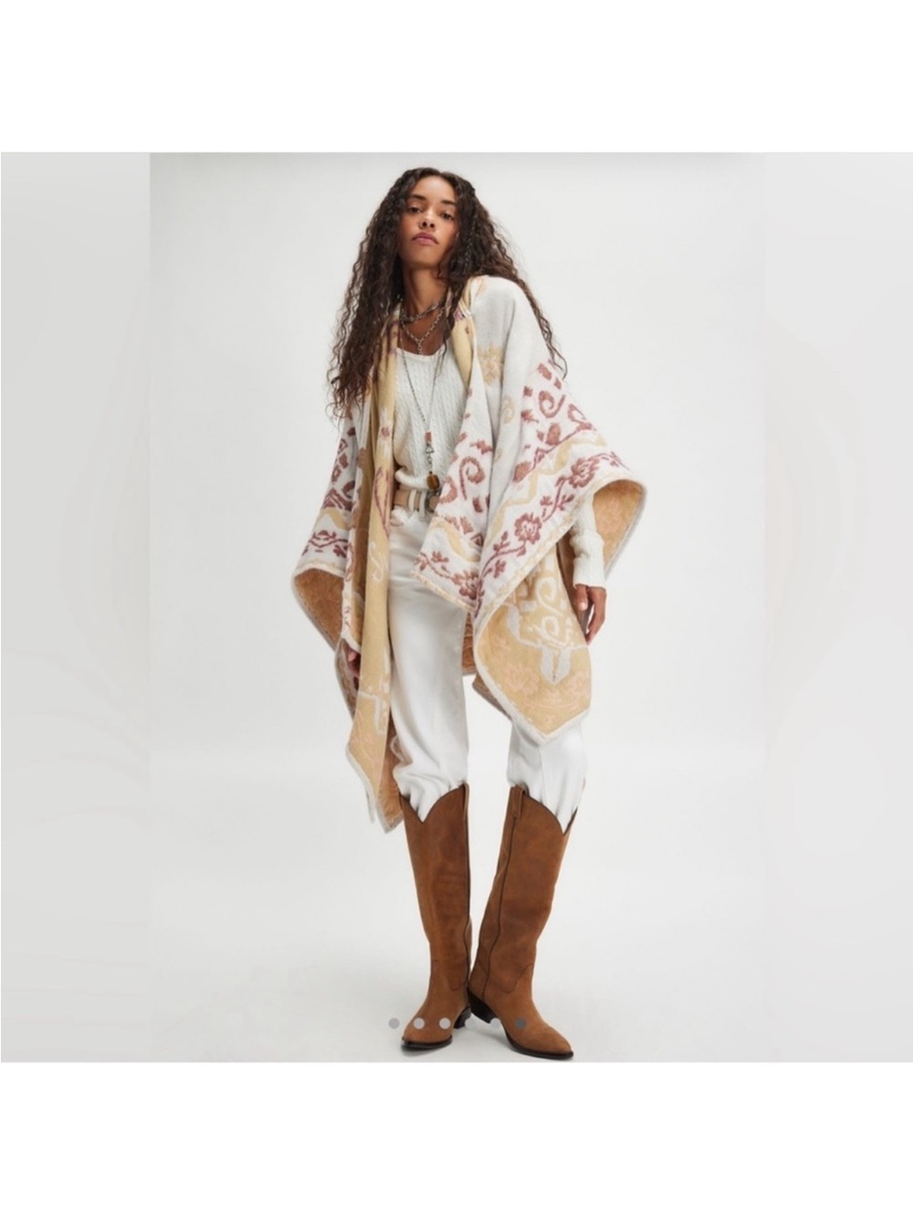 Free People Rown Printed Duster